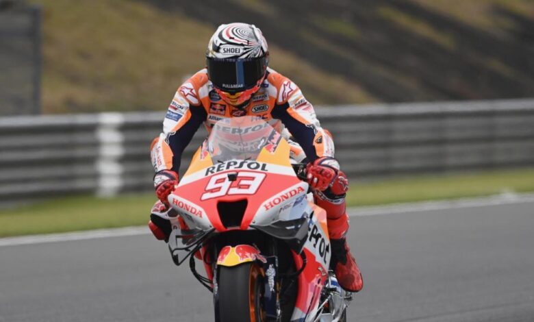 "Hacía tiempo que no lo hacía solo", destaca Marc Márquez