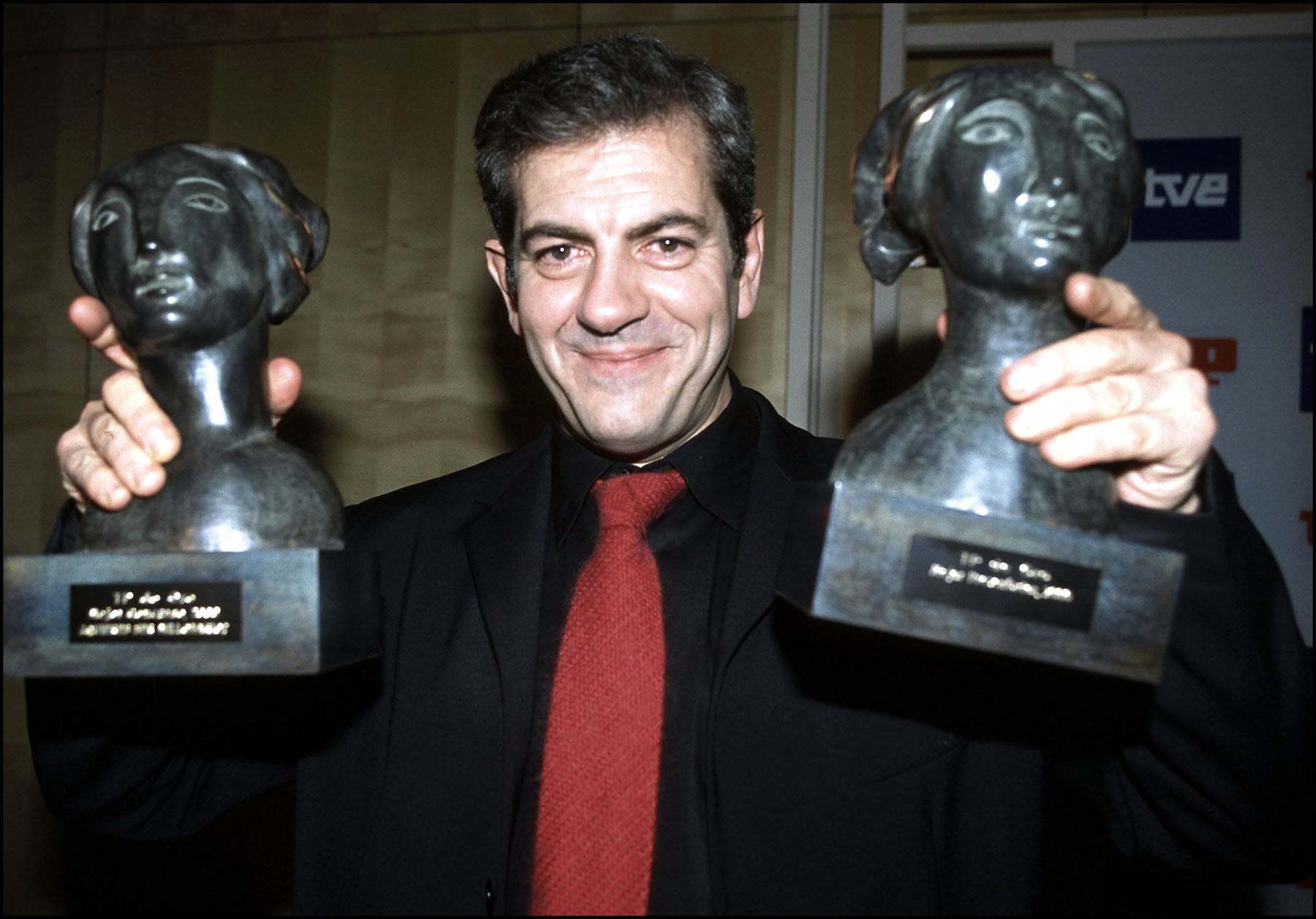 Carlos Sobera, con sus TP de Oro / Gtres