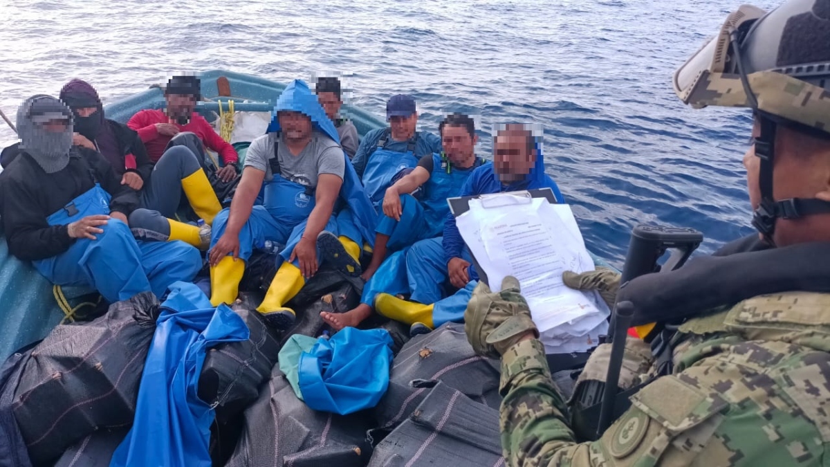 ¡De película! Así detectó y capturó la Marina lancha rápida con 1,700 kilos de cocaína | Video