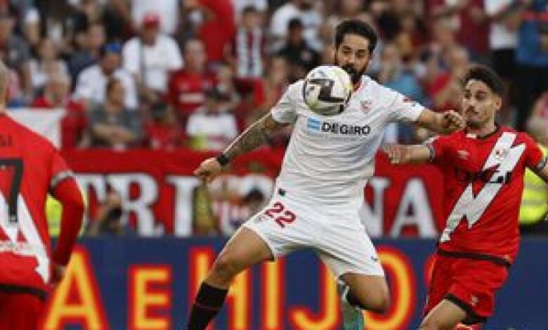 0-1: El Rayo se avanza al Sevilla con gol de Álvaro García