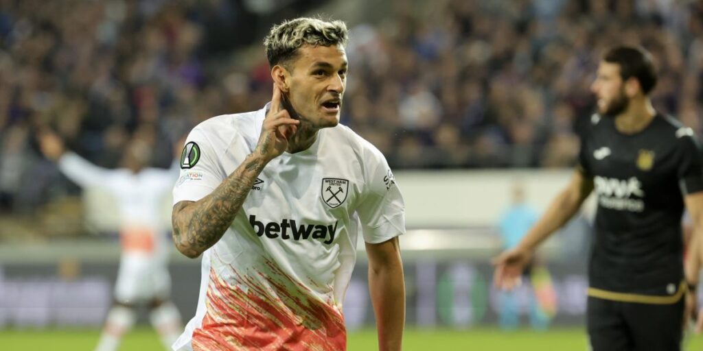 0-1: El West Ham, más líder tras ganar al Anderlecht