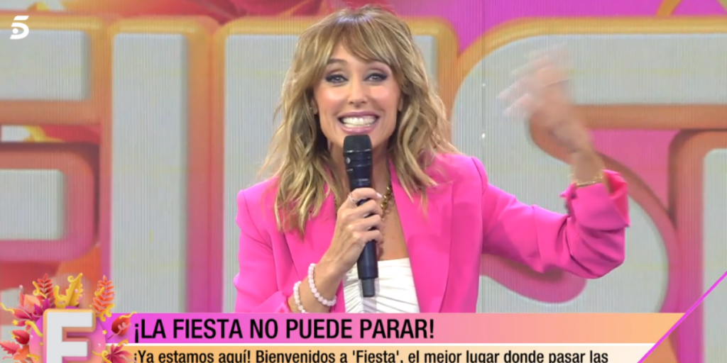 'Fiesta': las redes dictan sentencia al estreno del nuevo programa de Emma García en Telecinco