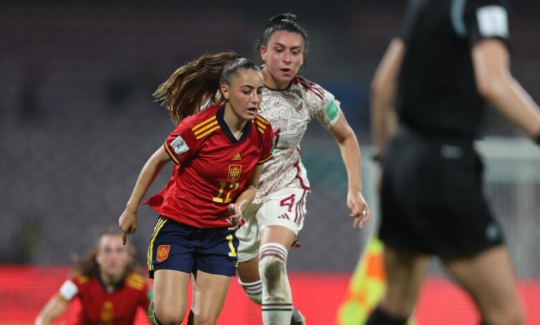 1-2: México derrota a la Sub-17 de España en un igualado partido