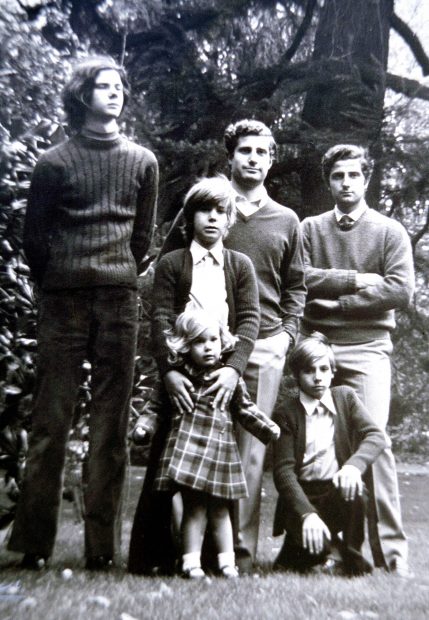 Fernando, Cayetana, Cayetano, Jaboco, Eugenia, Alfonso y Carlos Martínez de Irujo / Gtres