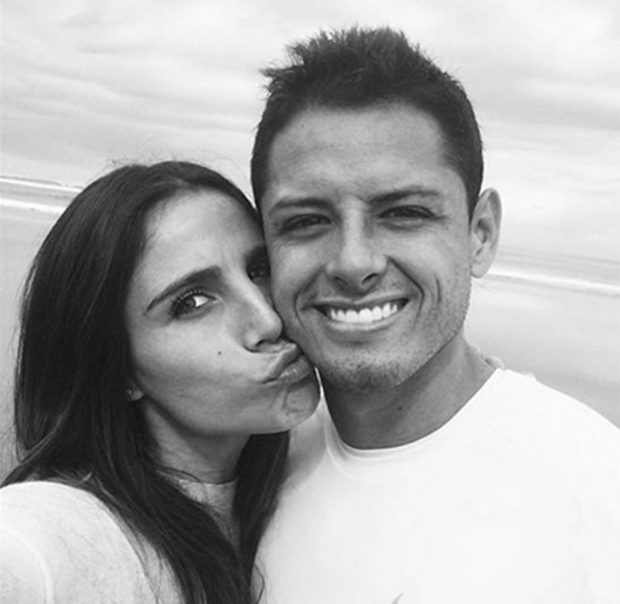 Lucía Villalón y Chicharito / Instagram