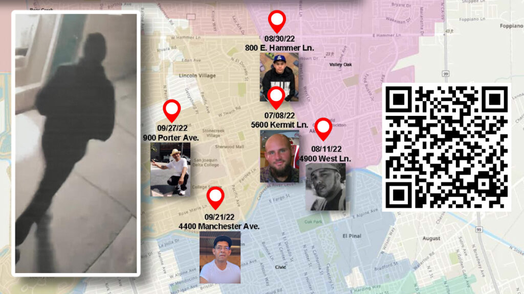 ¿Asesino en serie? Hay cuatro hombres hispanos muertos en Stockton