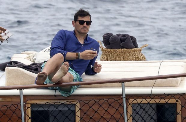 Iker Casillas en un barco / Gtres