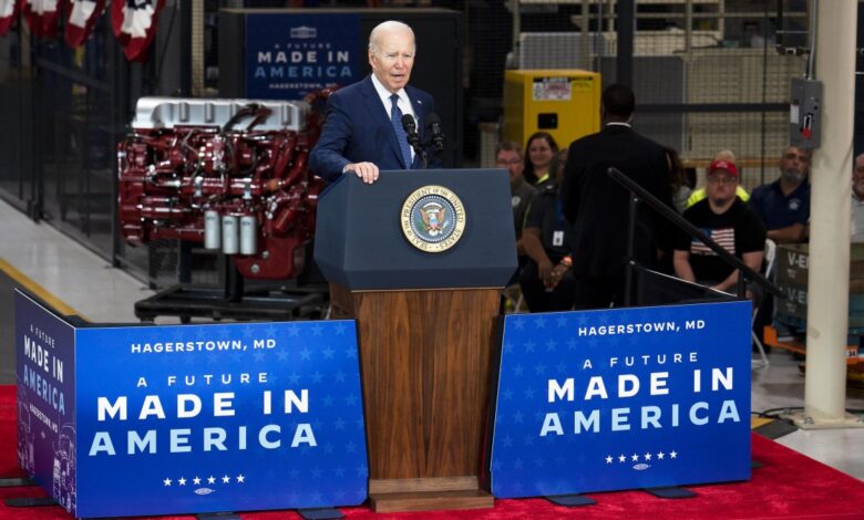 Biden pide paciencia a los electores asustados por la crisis económica y a un mes de las elecciones de medio término