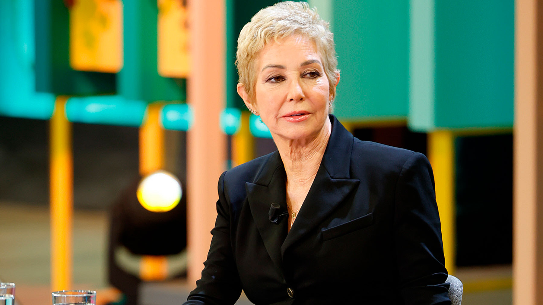 Ana Rosa Quintana, durante la entrevista / Gtres