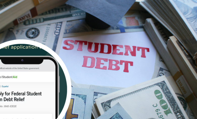 Aplicación para solicitar el perdón de deuda estudiantil