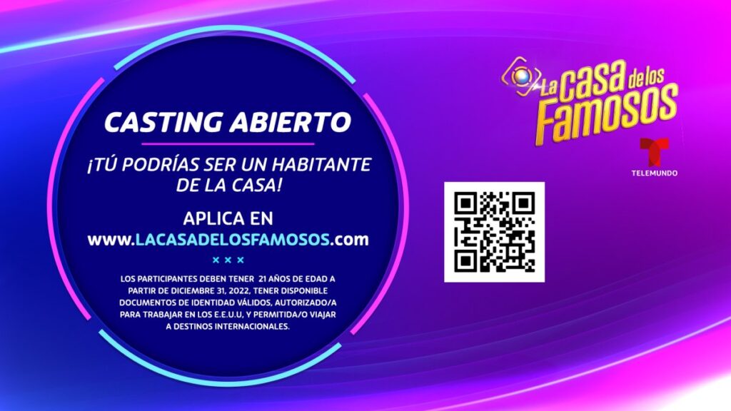 La Casa de los famosos busca dos nuevos habitantes para la tercera temporada y uno de ellos puedes ser tú