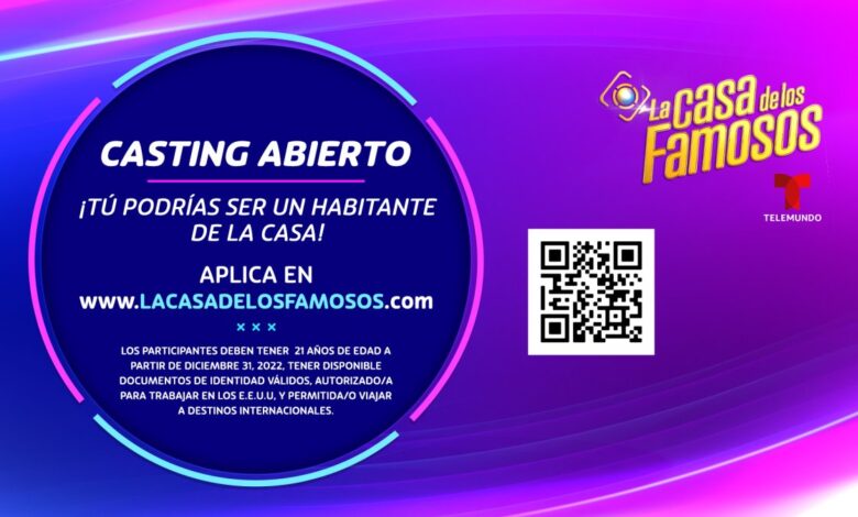 La Casa de los famosos busca dos nuevos habitantes para la tercera temporada y uno de ellos puedes ser tú