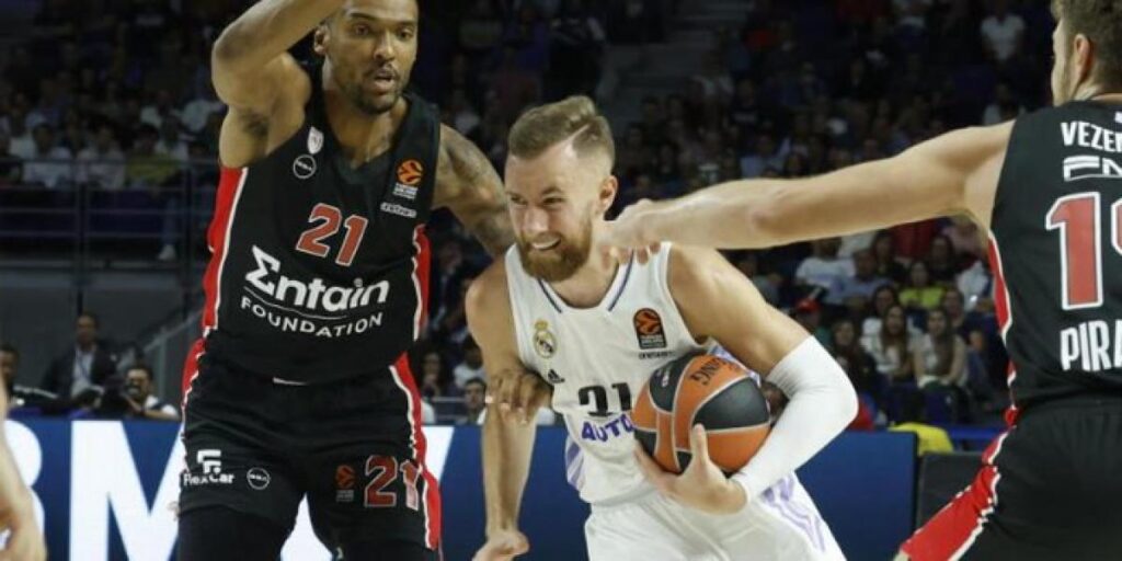 Horario y dónde ver por TV el Real Madrid - Estrella Roja de la Euroliga