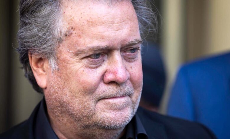 El tribunal que juzga a Steve Bannon, tiene previsto dar a conocer su sentencia