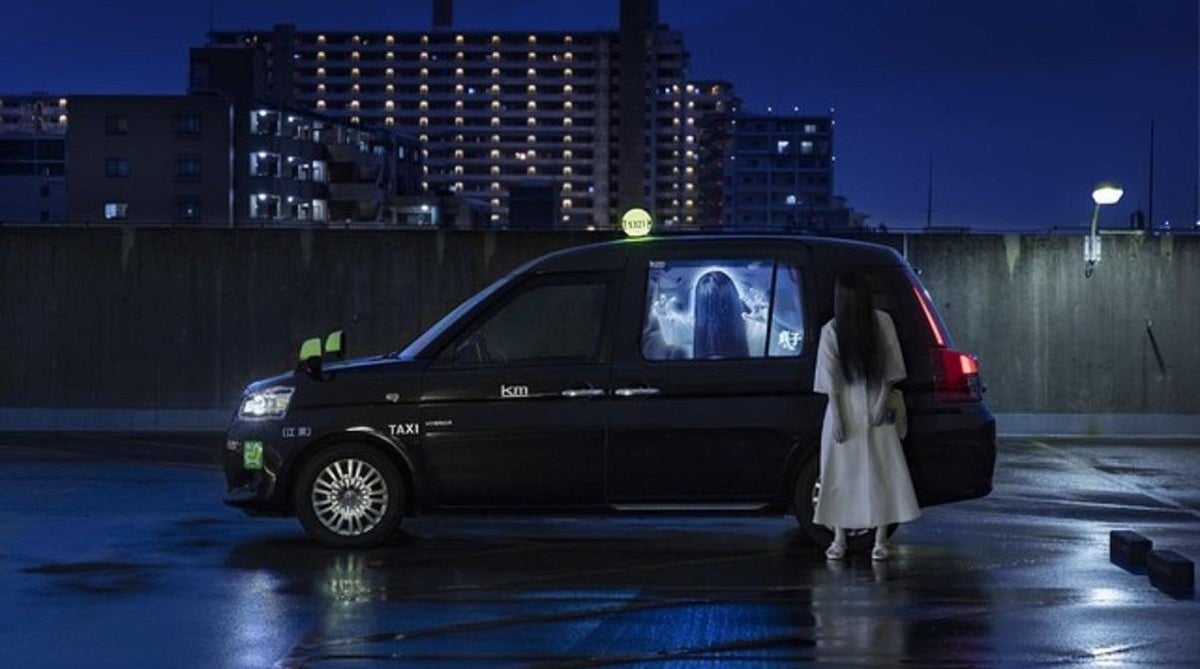 The Ring Haunts Taxis en una nueva promoción aterradora