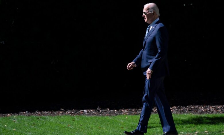 Joe Biden vota por adelantado en las elecciones de medio término en Delaware