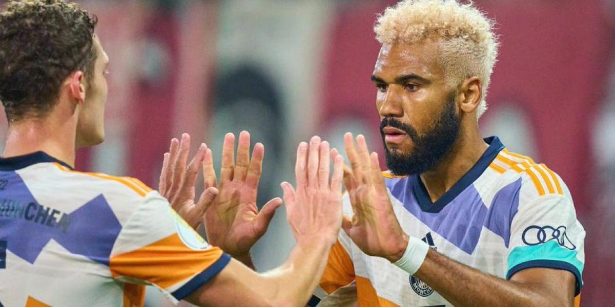 2-5: Choupo-Moting lleva al Bayern a octavos