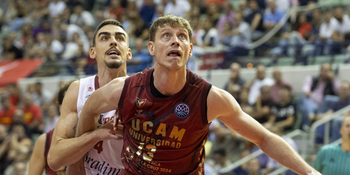 80-78: El UCAM Murcia sufre para lograr su segundo triunfo en Europa