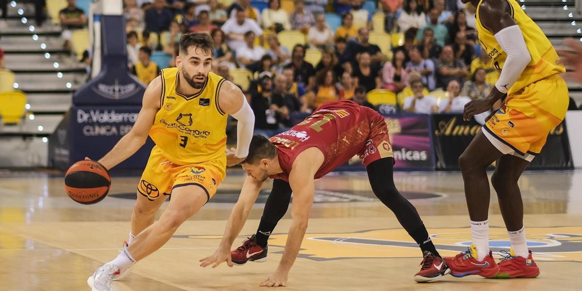 88-72: El Gran Canaria exhibe pólvora ante el Casademont Zaragoza