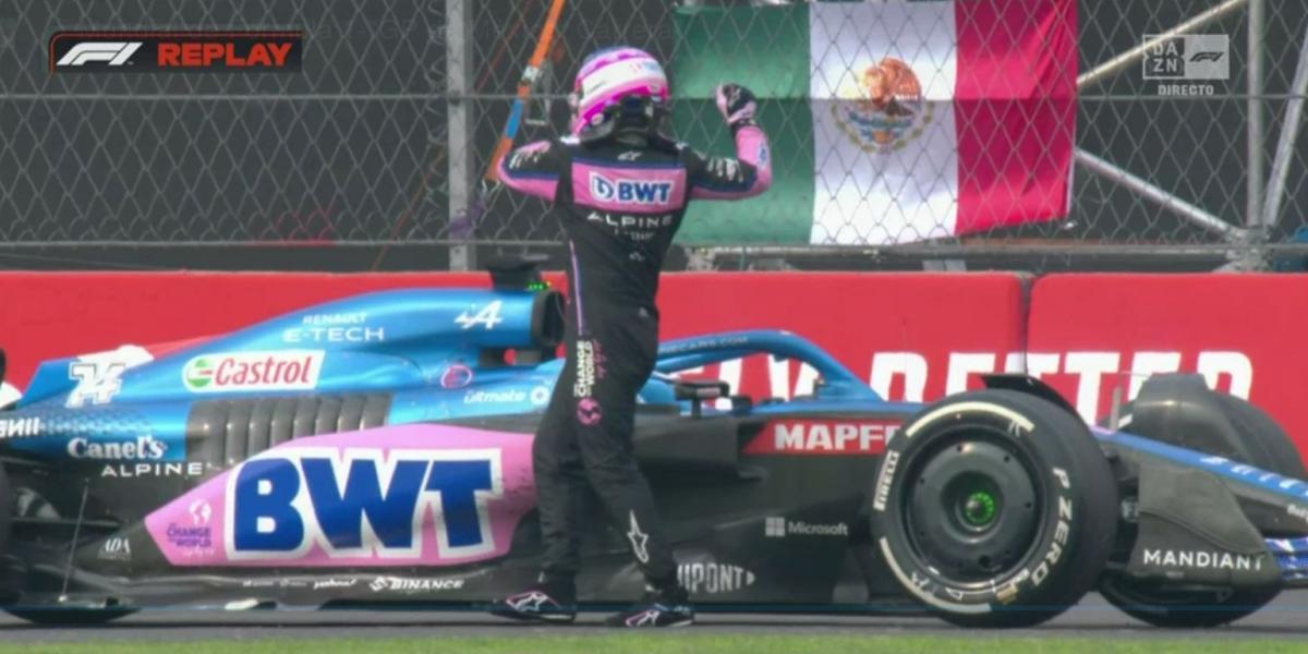 Abandono y tremendo enfado de Alonso por otro problema en su coche en México