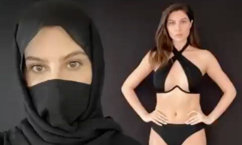Actriz iraní se desviste como protesta ante la muerte de Masha Amini | Video