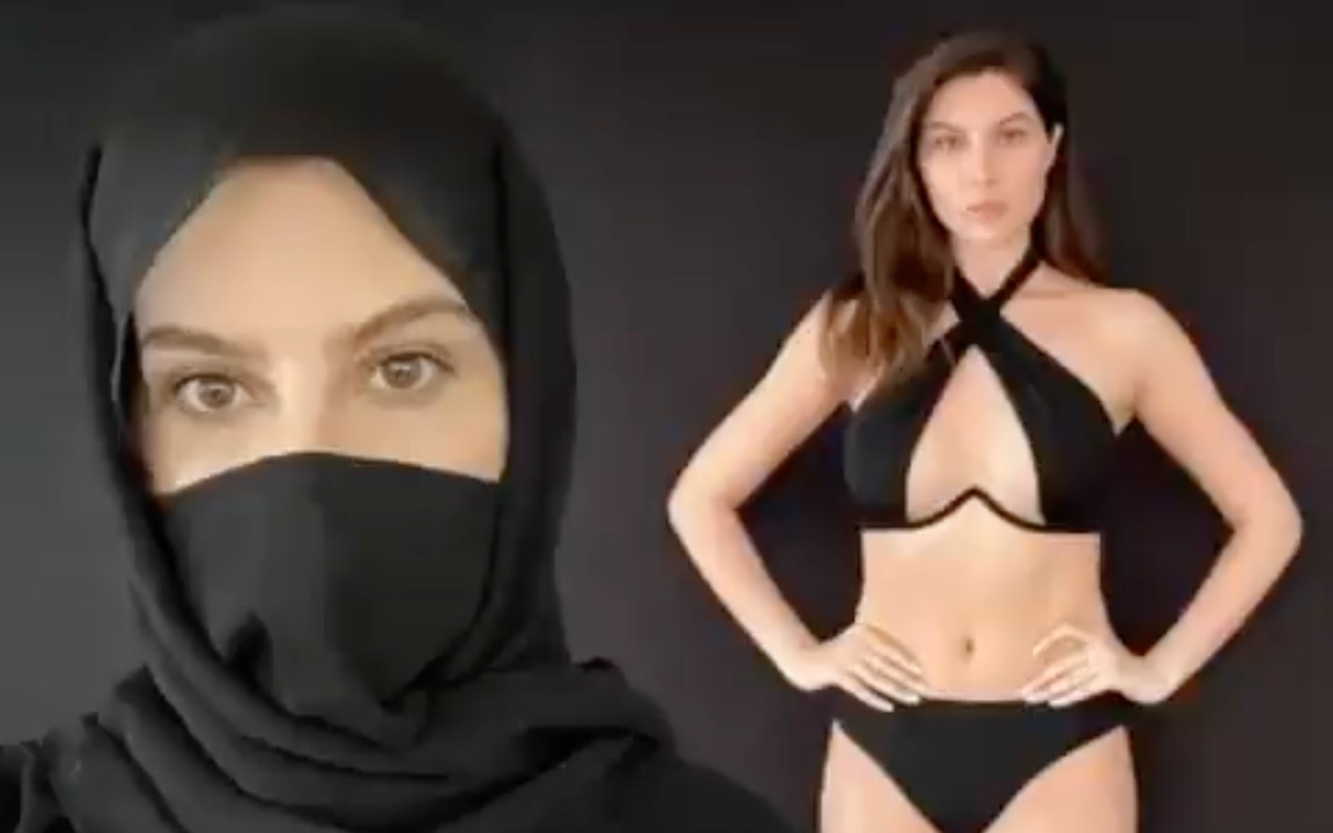 Actriz iraní se desviste como protesta ante la muerte de Masha Amini | Video