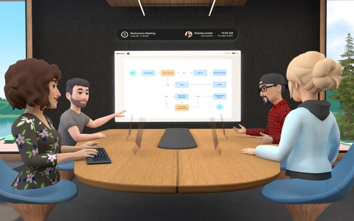 Adiós a las oficinas; así podrá ser el ‘metaverso’ enfocado al trabajo