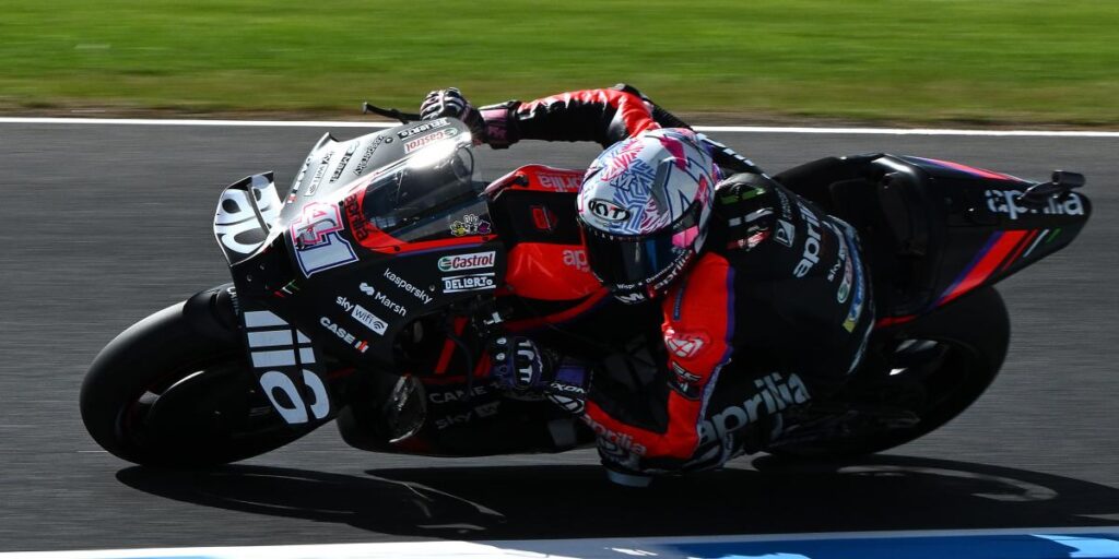 Aleix Espargaró, con margen de mejora en Phillip Island