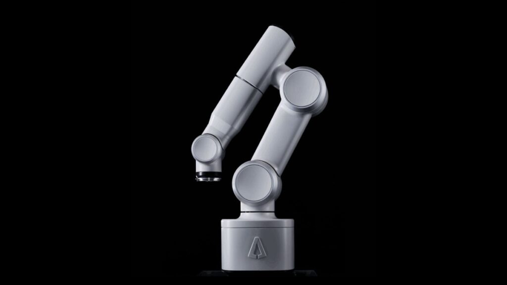 Ally está construyendo un brazo robótico extremadamente simple y sin código