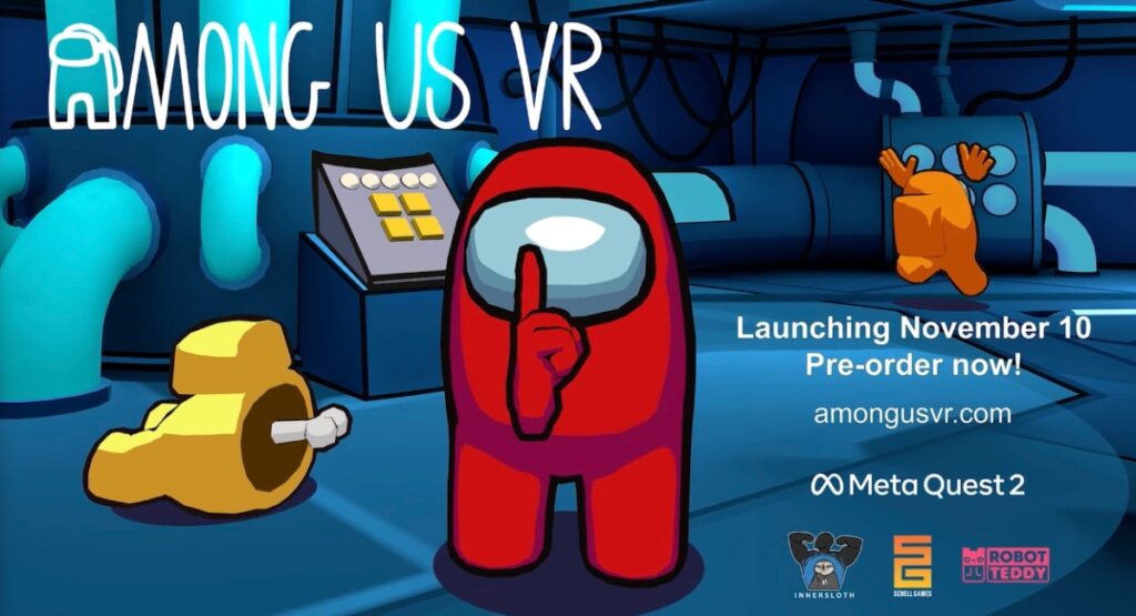 Among Us llegará a Meta Quest 2 el 10 de noviembre