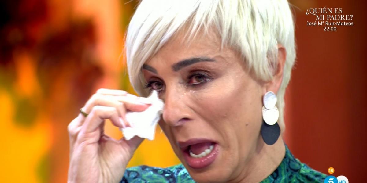 Ana María Aldón se derrumba al escuchar estas palabras de José Ortega Cano