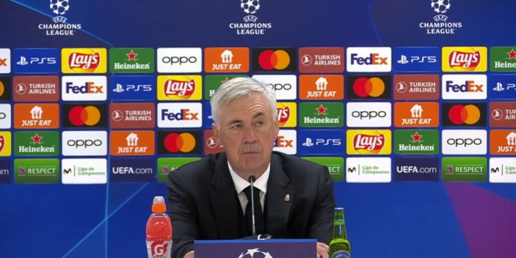 Ancelotti: "Con su calidad, Rodrygo puede jugar en cualquier lado"