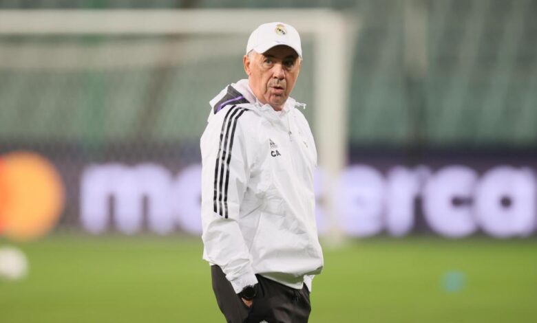 Ancelotti saca conclusiones en el entrenamiento en Varsovia