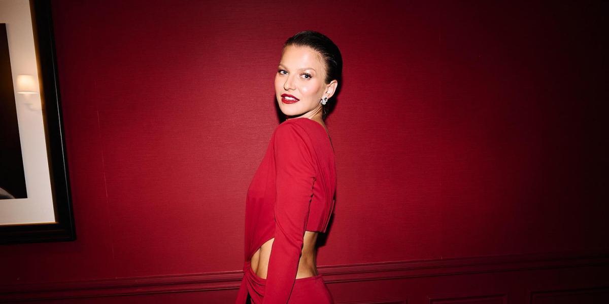 Anna Lewandowska, al más puro estilo Kardashian en la gala del Balón de Oro