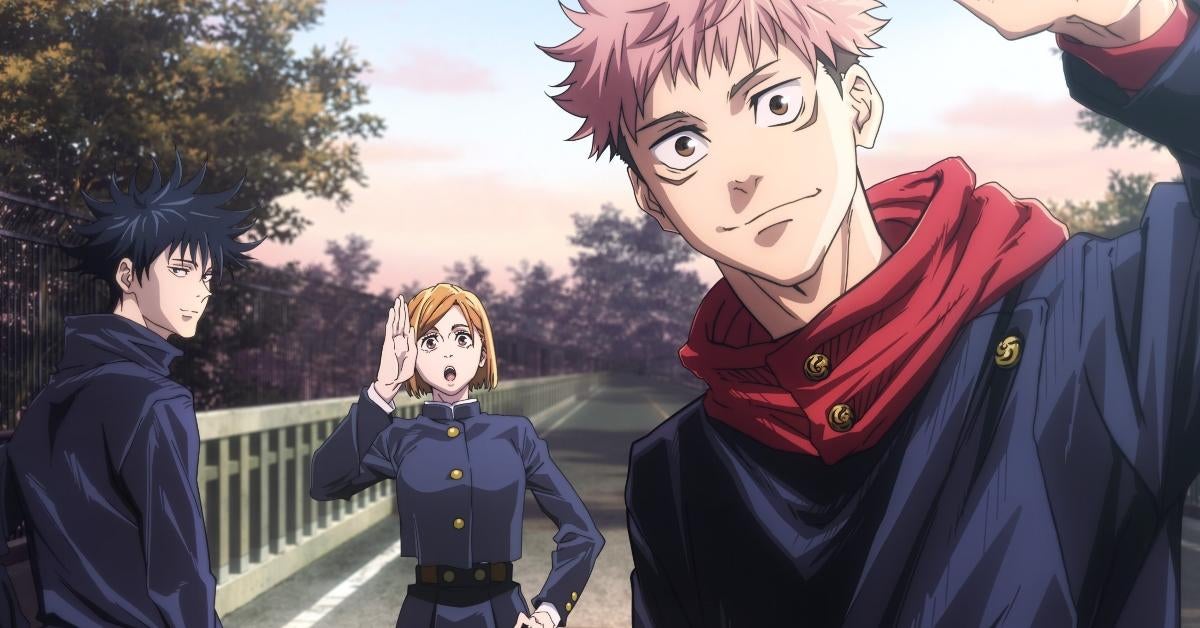 Jujutsu Kaisen reúne al escuadrón de Yuji en una linda nueva promoción