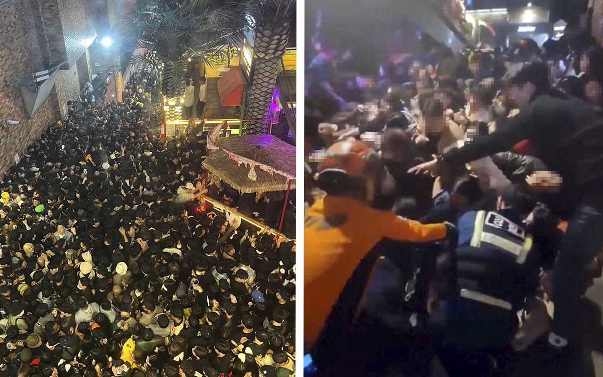 Ascienden a 153 los muertos por la estampida en Seúl; 22 víctimas extranjeras | Videos