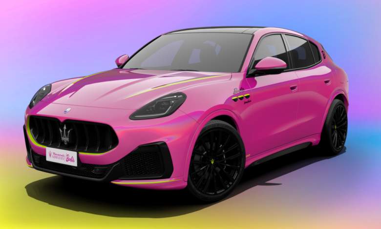 Así es el Maserati de la Barbie