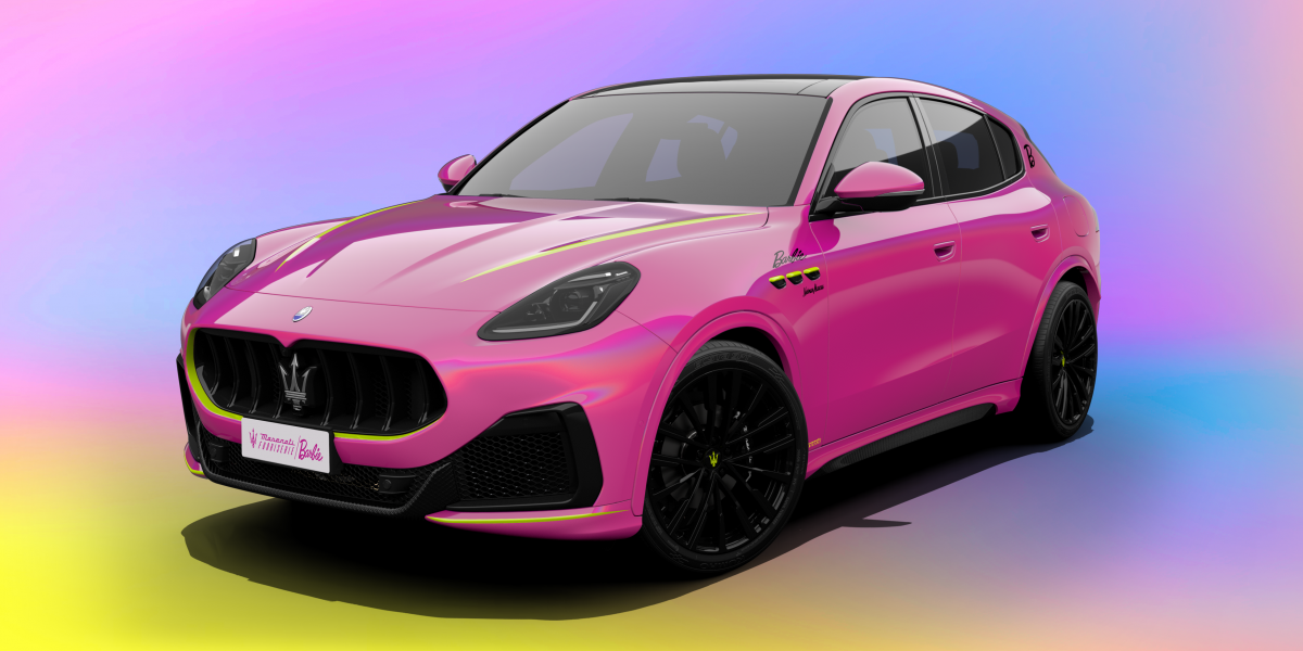 Así es el Maserati de la Barbie