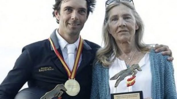 Silvia Aznar con su hijo / Horselife