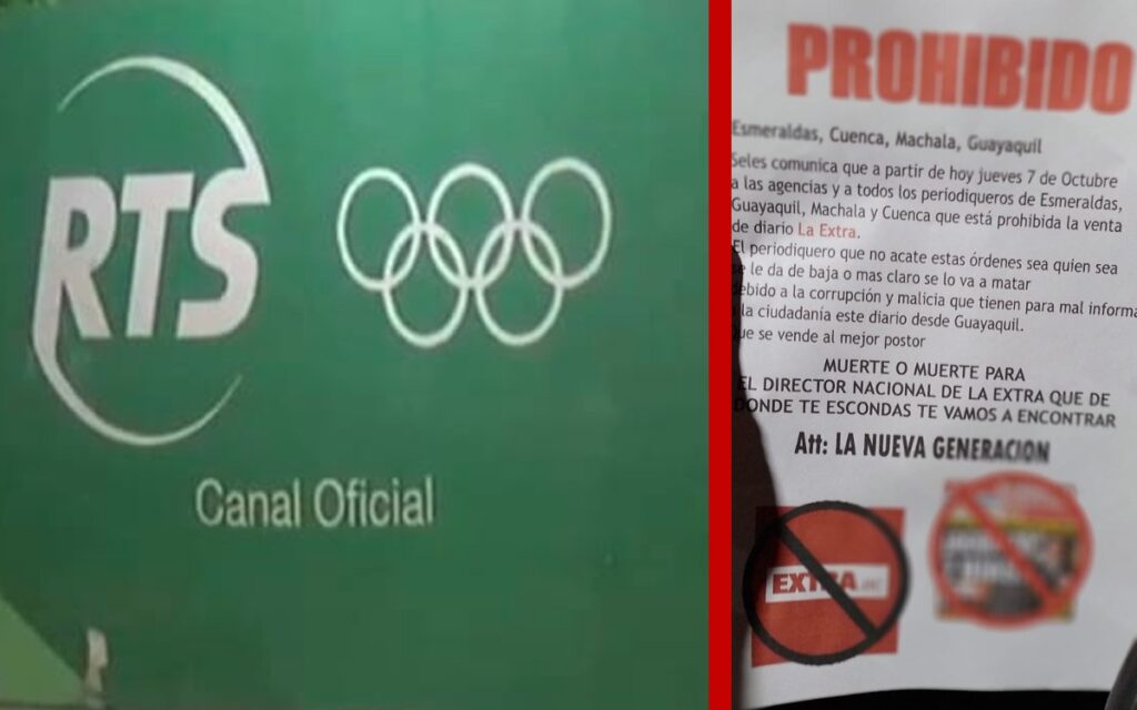 Atacan instalaciones de canal de televisión y amenazan a diario en Ecuador; señalan al CJNG