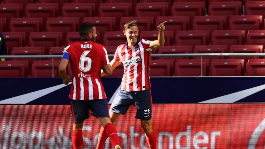 Atlético, mejor fuera de casa... o sin público en el Metropolitano