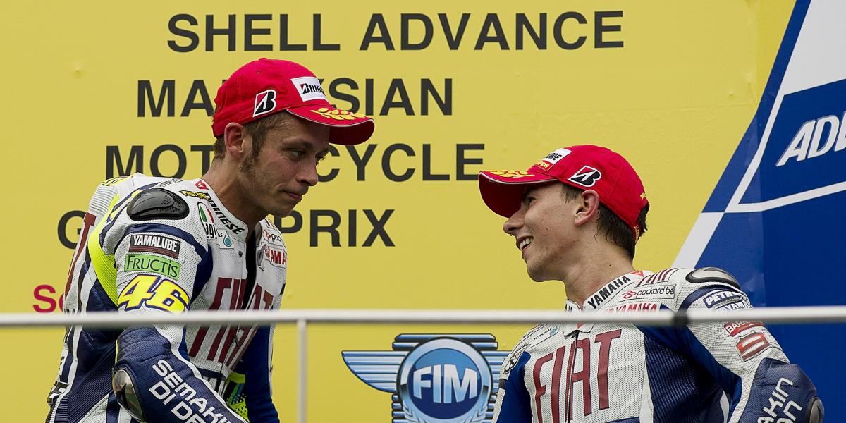 Bagnaia busca emular a Rossi y Lorenzo