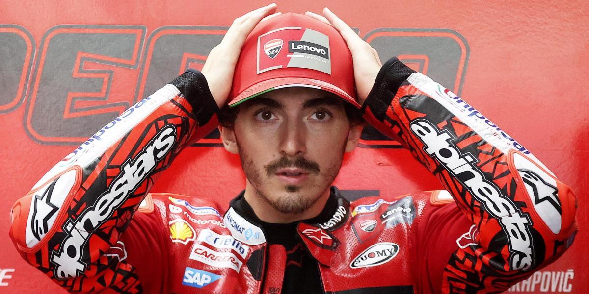 Bagnaia: "Soy humano y empiezo a sentir la presión"