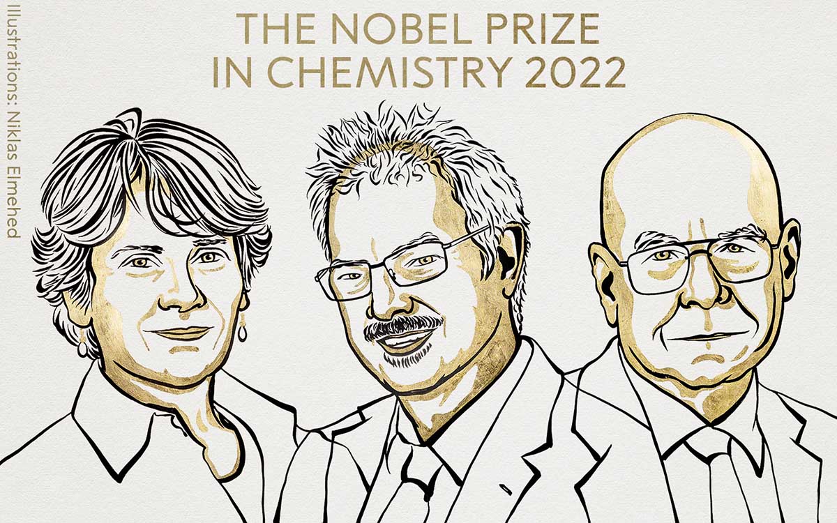 Bertozzi, Meldal y Sharpless ganan el Premio Nobel de Química 2022