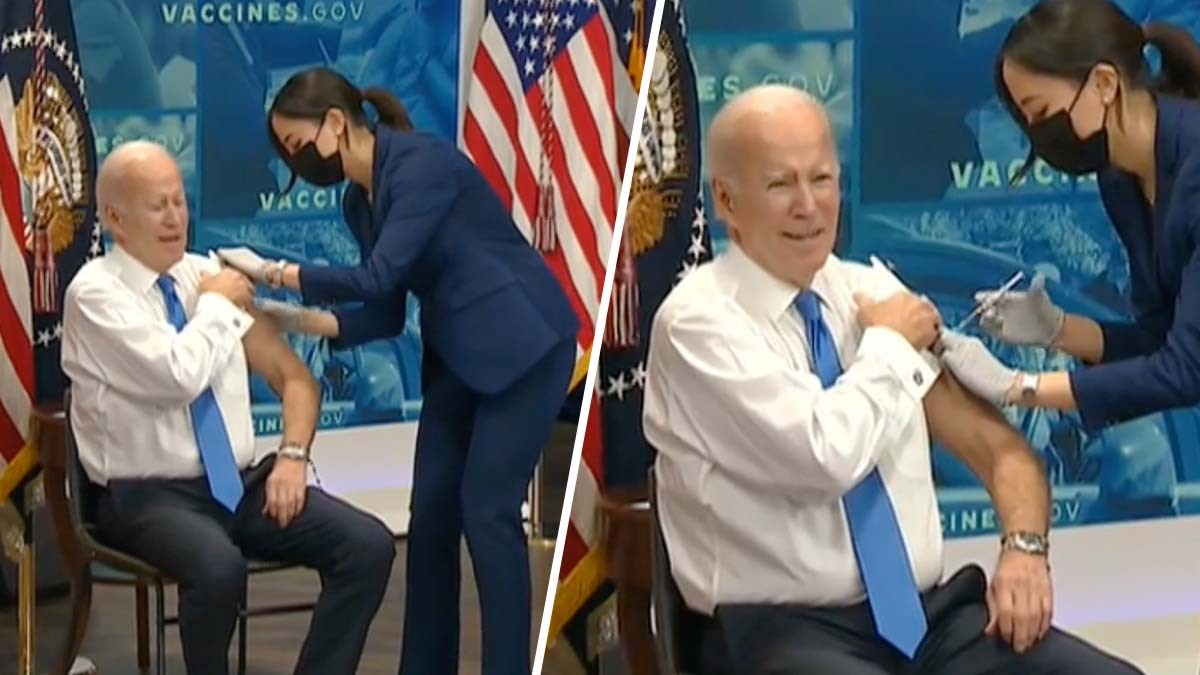 Biden recibe el refuerzo de la vacuna contra COVID-19 y exhorta a que todos se la pongan