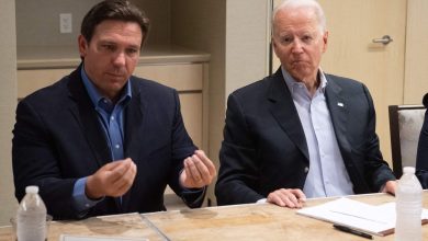Biden y DeSantis entierran el hacha por el huracán ‘Ian’