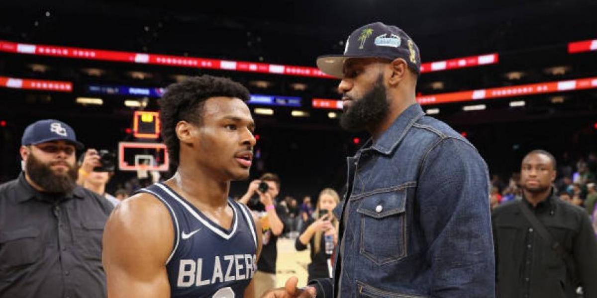 Bronny, el hijo de LeBron, firma un contrato de patrocinio con Nike