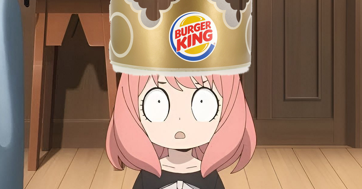 Burger King está haciendo una hamburguesa de mantequilla de maní y Spy x Family lo aprueba