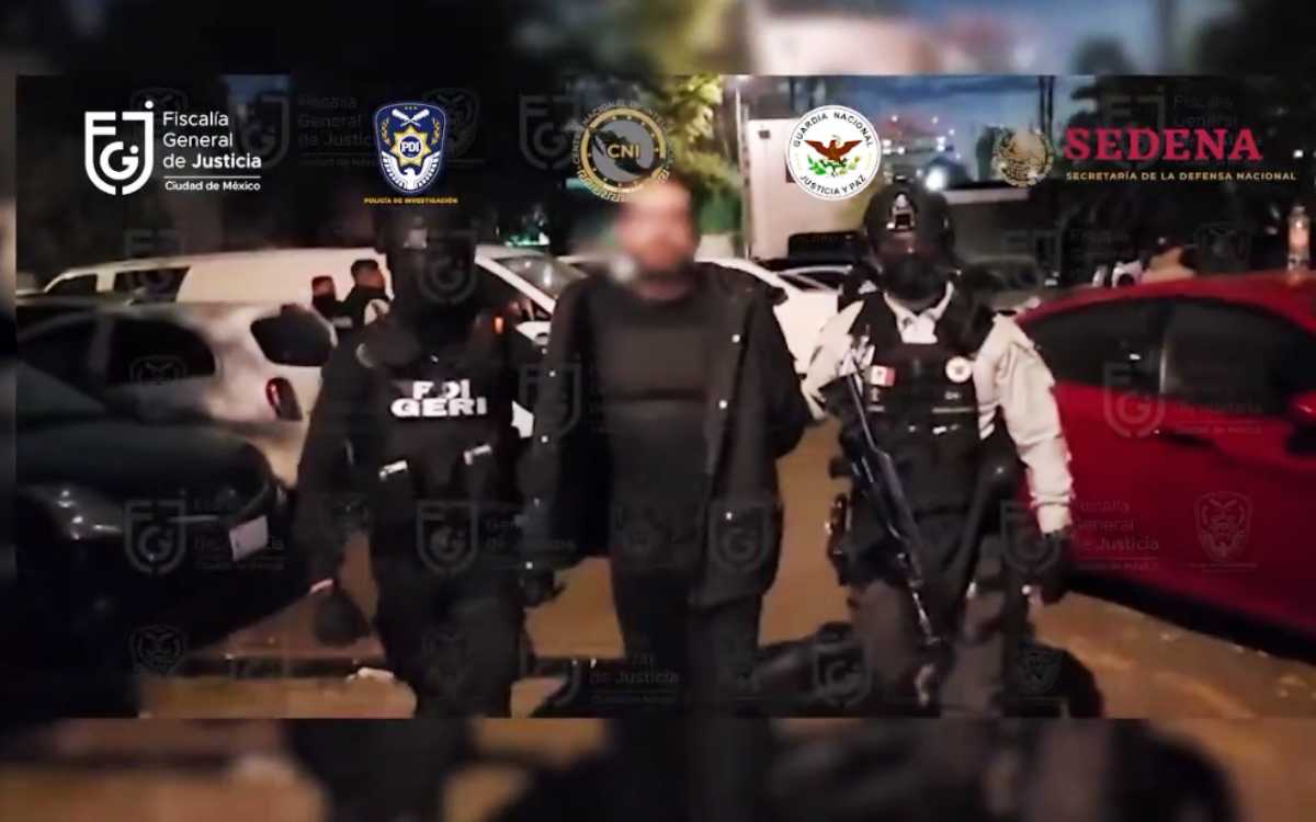 Caen cuatro operadores del CJNG en CDMX