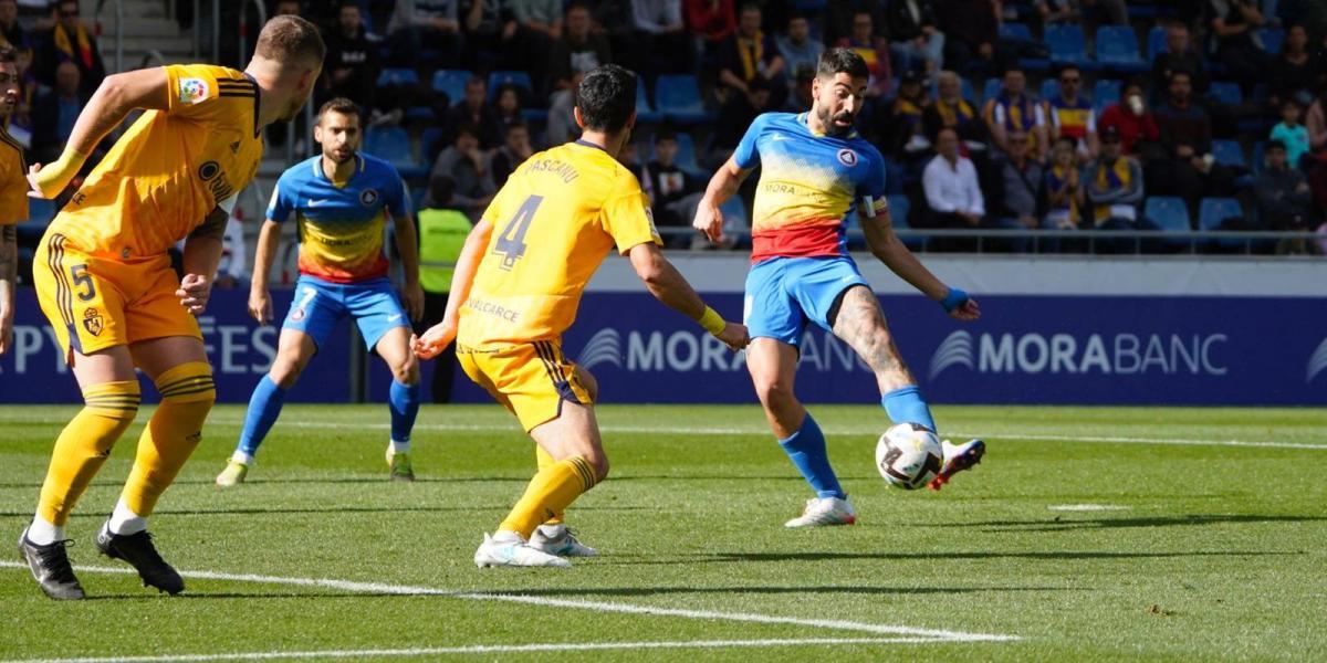Carlos Martínez hace revivir al Andorra con un 'hat trick'